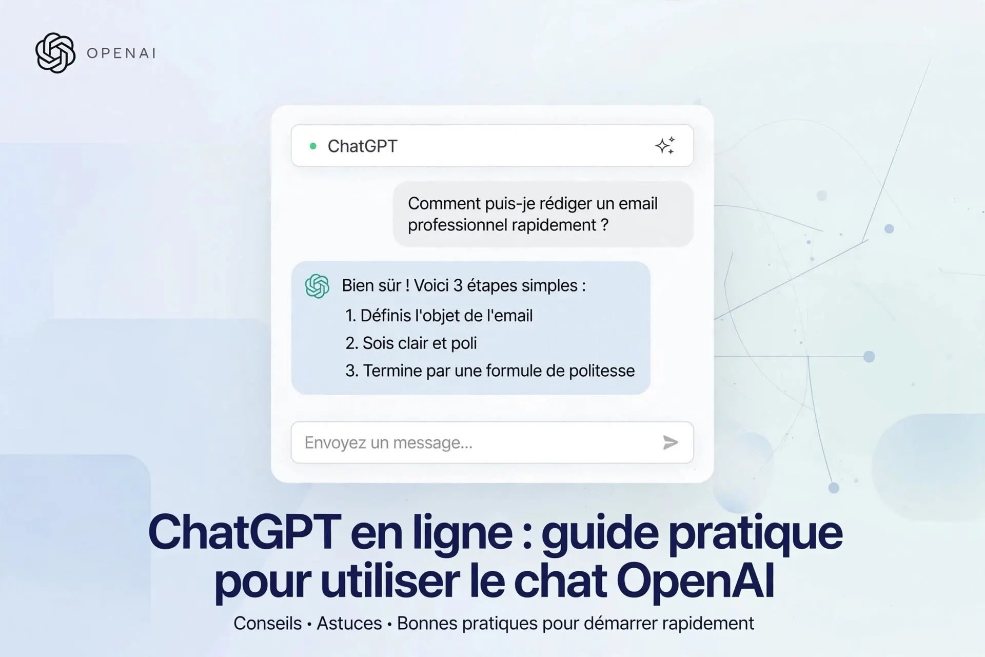 ChatGPT.com : accéder au site officiel ChatGPT en ligne